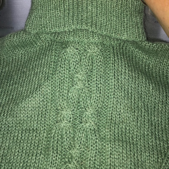 Mohair and Acrylic Turtleneck Sweater - Picture 2 of 3